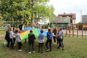 Spotkanie integracyjne uczniów klasy Vb