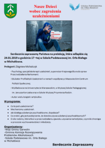 Nasze dzieci wobec zagrożenia uzależnieniami