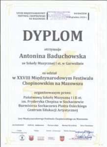XXVIII Międzynarodowy Festiwal Chopinowski na Mazowszu
