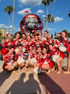 Sukces Cheerleaderek na Mistrzostwach Świata  w USA!!!!!